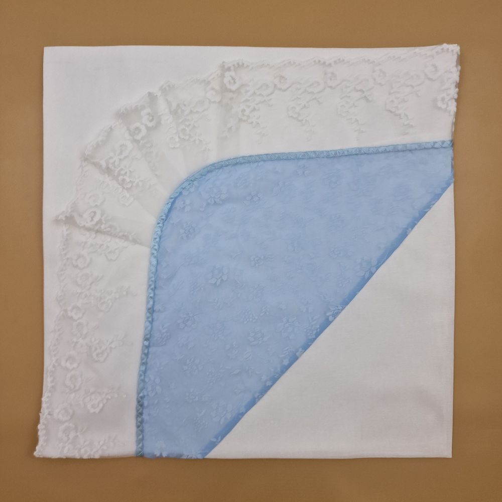 Уголок с кружевами (бязь/сеточка) артикул анонс 491_03