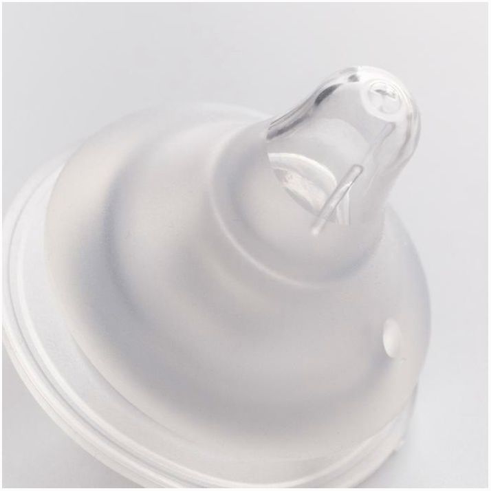 Картинка Соска силиконовая, антиколик., широкое горло, от 6 мес., быстрый поток (№4591132) от магазина Мир детей Товары для Новорожденных