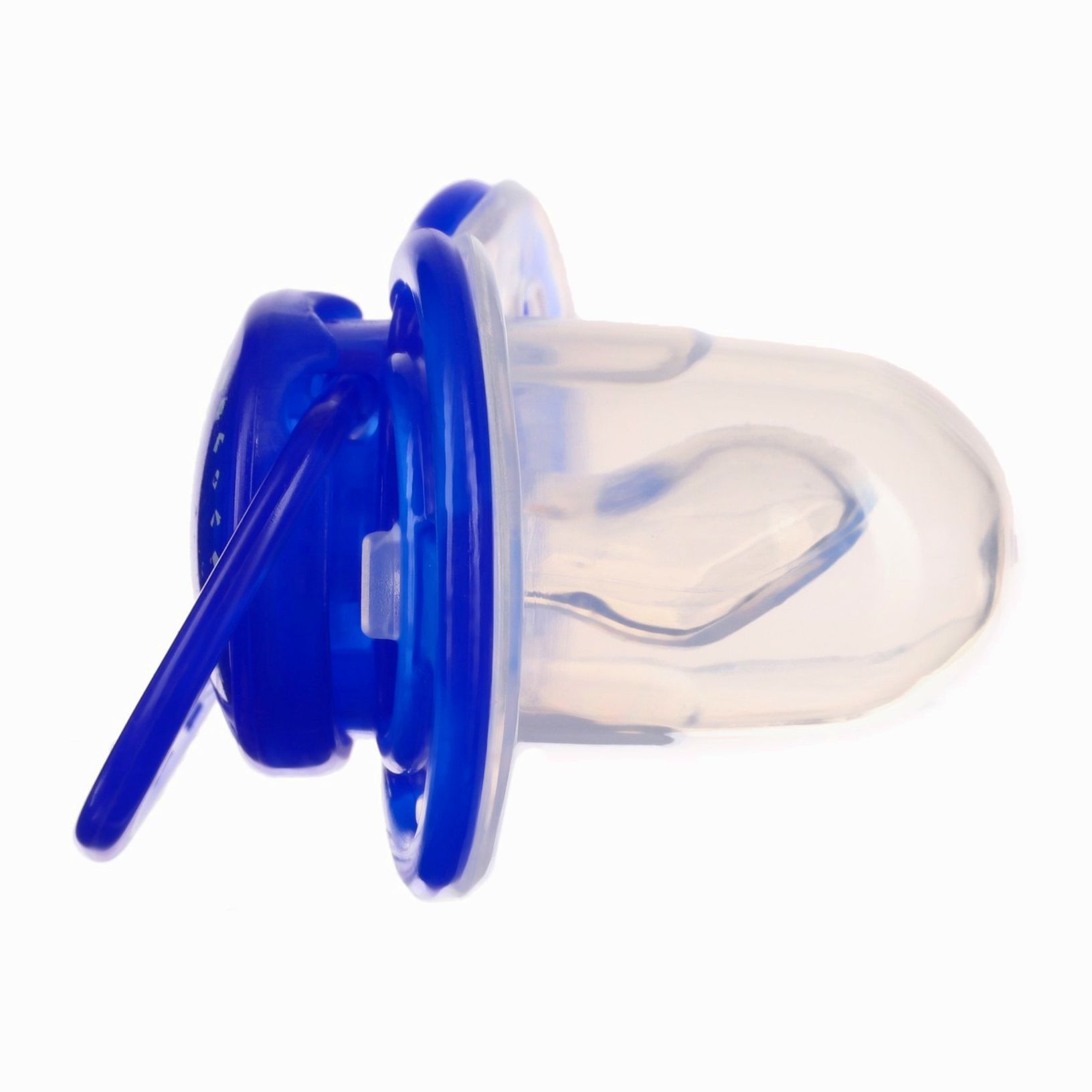 Картинка Соска- пустышка ортодотническая «Мишка» с колпачком, +6 мес., голубой (№9844206) от магазина Мир детей Товары для Новорожденных