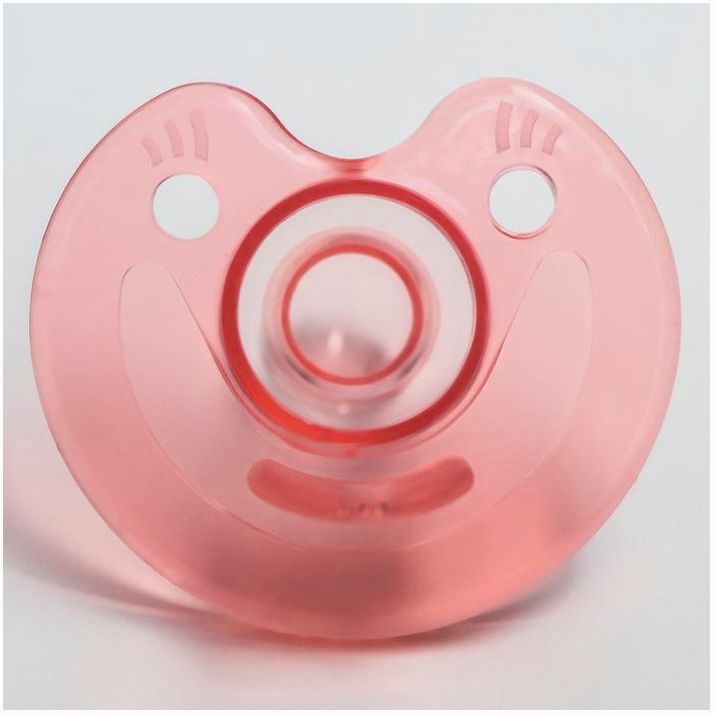 Картинка Пустышка цельносиликоновая «Улыбка», от 0 мес., цвета МИКС (№2932133) от магазина Мир детей Товары для Новорожденных