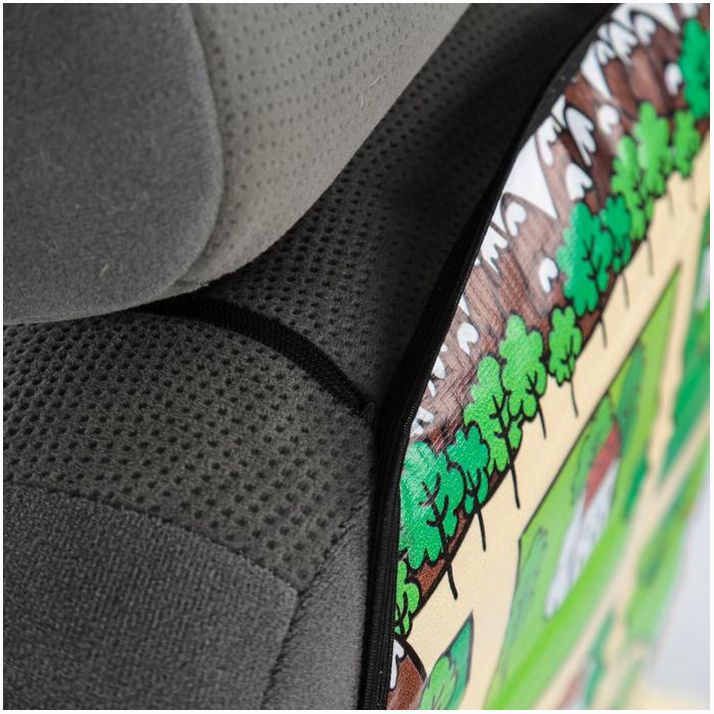 Картинка Накидка-незапинайка Домики на пляже, пвх, 61 х 46 см (№3554889) от магазина Мир детей Товары для Новорожденных