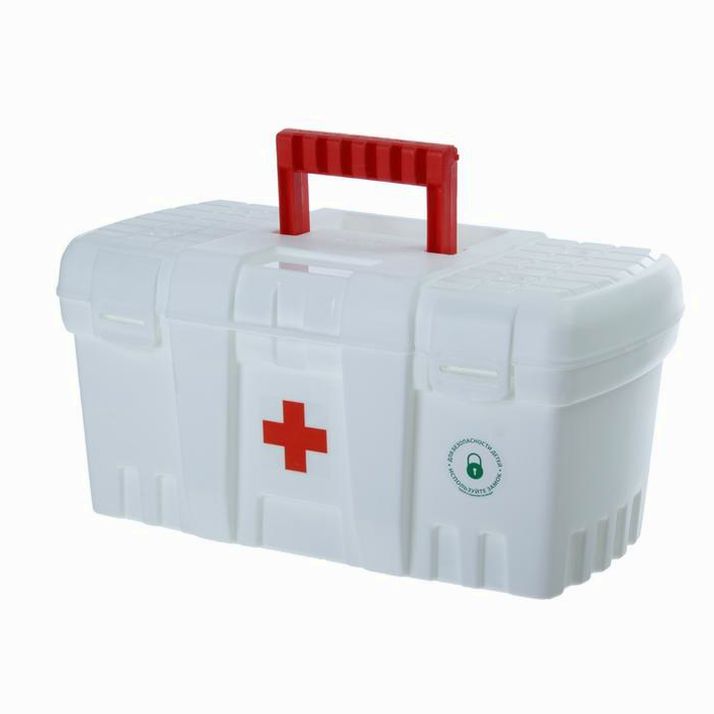 Аптечка «Скорая помощь», большая, цвет белый артикул анонс 812929