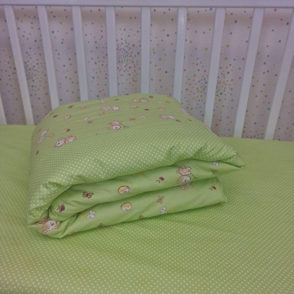 Картинка Одеяло (бязь) (синтепон 150 гр/кв.м) (№218о-0-1) цвета в ассортименте от магазина Мир детей Товары для Новорожденных