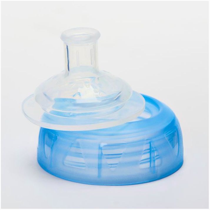 Картинка Поильник детский с мягким носиком, 340 мл., цвет голубой (№2586897) от магазина Мир детей Товары для Новорожденных