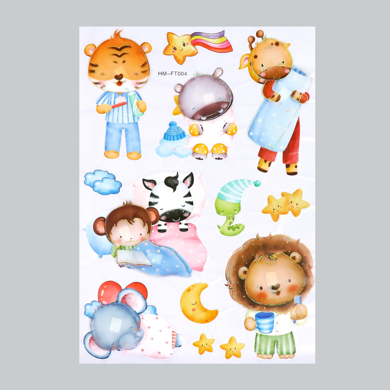 Наклейка пластик многослойная 