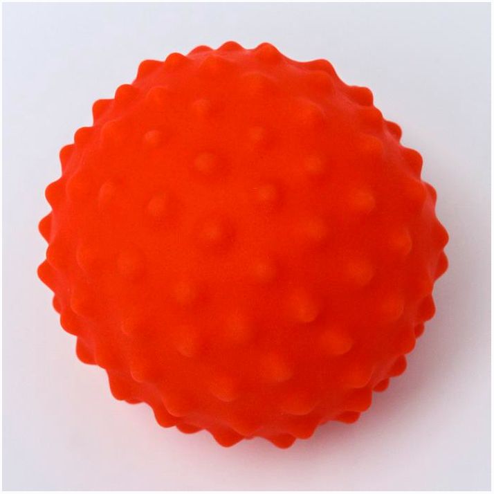 № 4927171 Развивающий тактильный мячик «Мишка», с пищалкой, 1 шт, Крошка Я