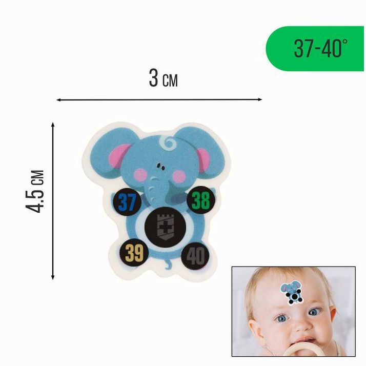 Термометр налобный 