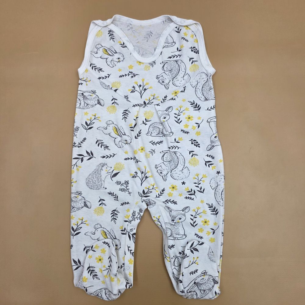 Ползунки на лямках №5 (кулирка, кнопки снизу и на плечах) артикул анонс 16107-68МД