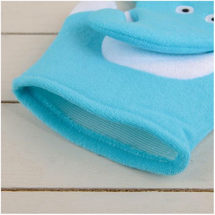 Картинка Мочалка-варежка детская для купания Доляна «Слоник», 22 см (№4097981) от магазина Мир детей Товары для Новорожденных