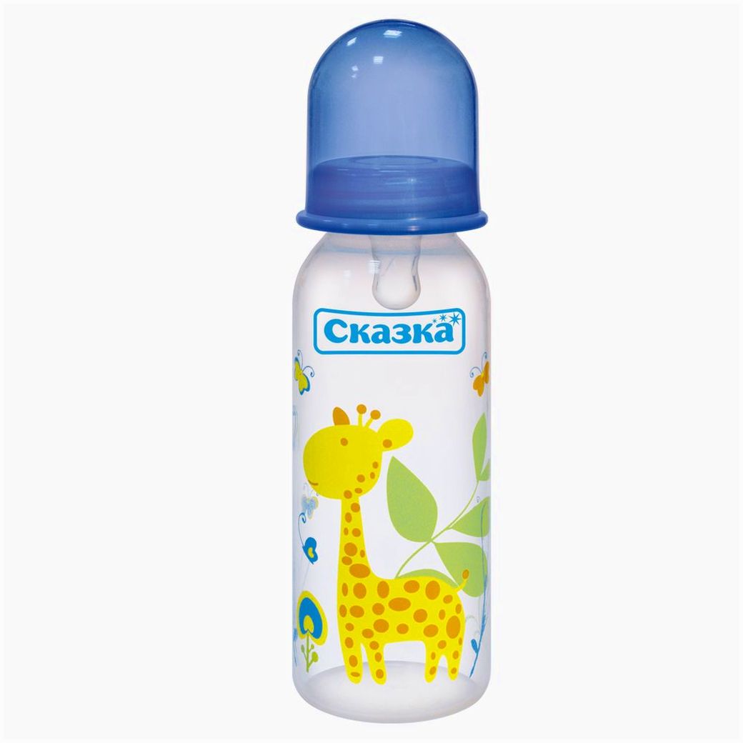 Бутылочка классическая (пластик, силиконовая соска) артикул анонс 1154С