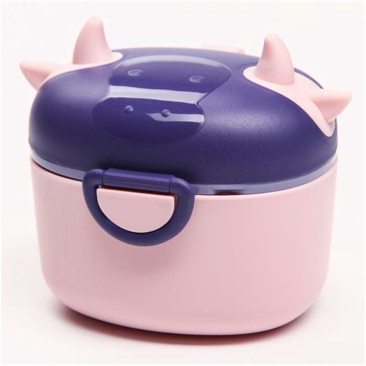 Контейнер для хранения детского питания 330 мл., цвет розовый артикул анонс 7653244