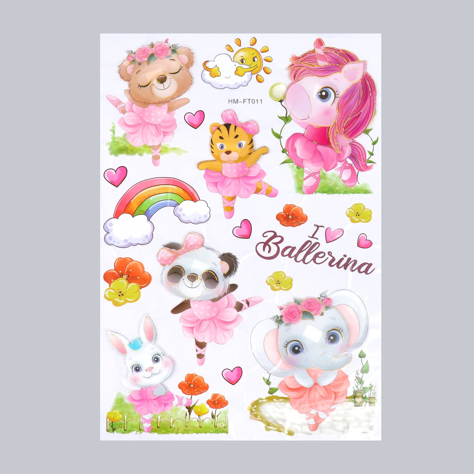 Наклейка пластик многослойная 