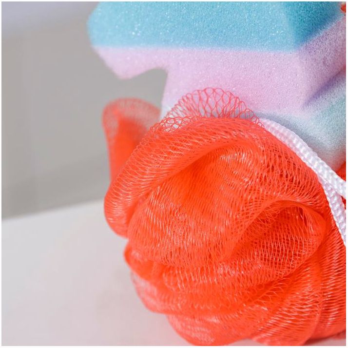 Картинка Мочалка для тела SAVANNA «Радужный единорог», 20 гр (№7343262) от магазина Мир детей Товары для Новорожденных