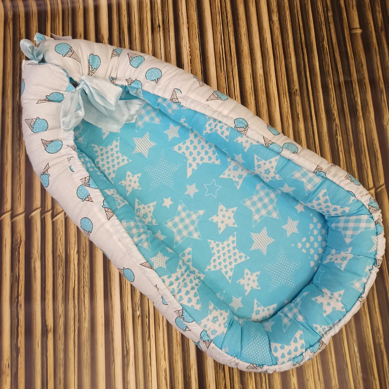 Гнездышко - кокон (бязь + синтепух) стандарт артикул анонс 6527_м5