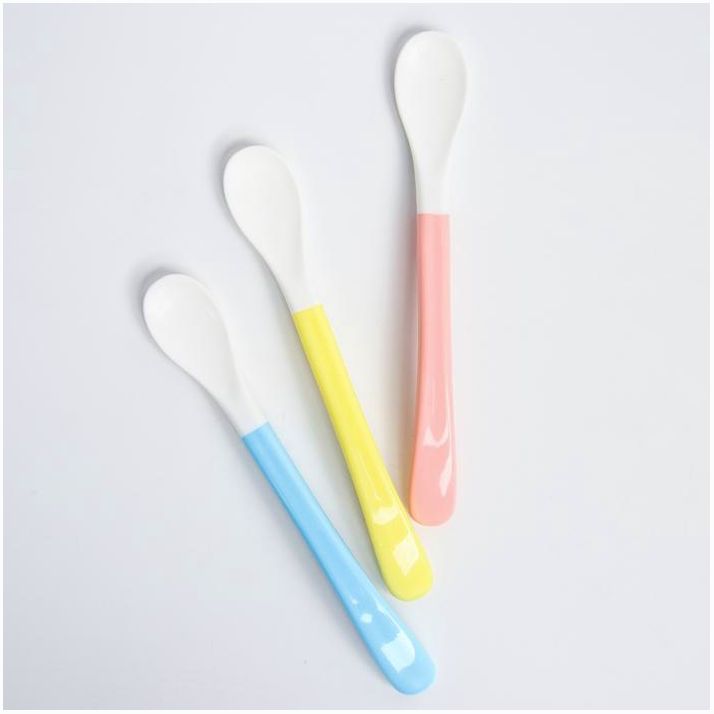 Картинка Ложка детская для кормления, с мягким кончиком, от 5 мес., цвет МИКС (№2296300) от магазина Мир детей Товары для Новорожденных