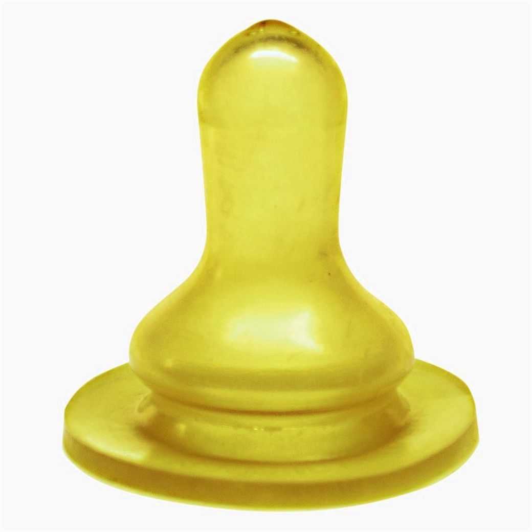 Соска (6-12 мес., латекс, круглая, среднее отверстие) артикул анонс 11112М