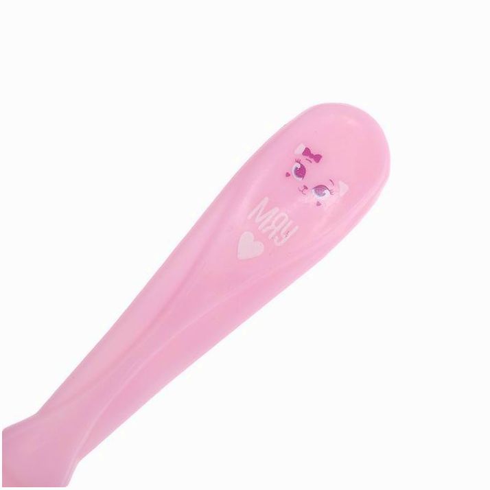 Картинка Столовые приборы «Кошечка Софи», 2 пр: ложка и вилка, от 5 мес., цвет розовый (№2618968) от магазина Мир детей Товары для Новорожденных