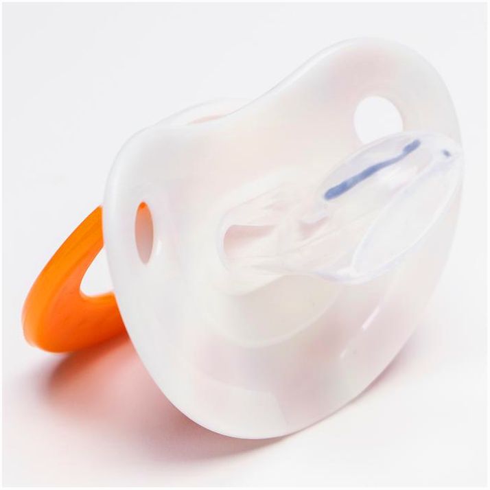 Картинка Соска-пустышка ортодонтическая, силикон, от 0 мес., с колпачком, «Божья коровка» (№4513794) от магазина Мир детей Товары для Новорожденных