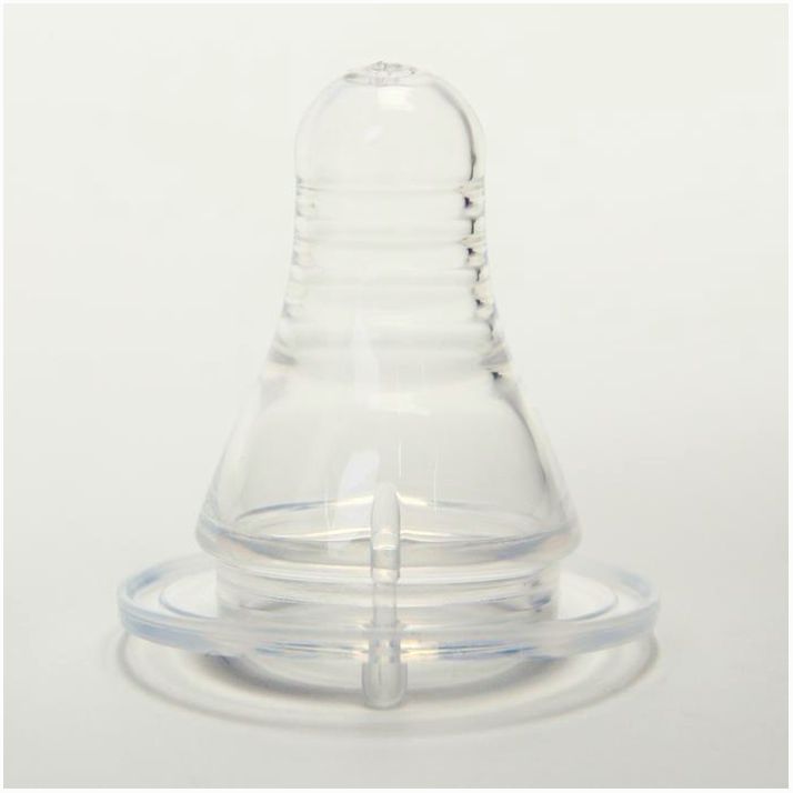 № 2315112 Набор силиконовых сосок на бутылочку, 2 шт., антиколик., от 6 мес., быстрый поток