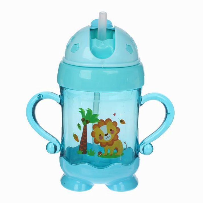 № 2793126 Поильник с силиконовой трубочкой, 220 мл., цвет МИКС