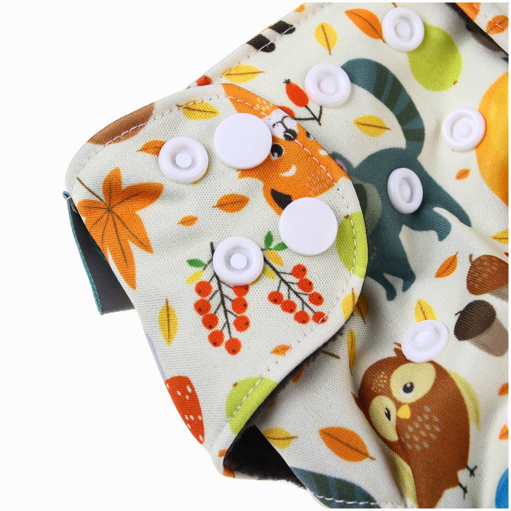 Картинка Трусики-подгузник, многоразовый, угольно-бамбуковая ткань, «Осень», от 0-12 мес. (№9050632) от магазина Мир детей Товары для Новорожденных