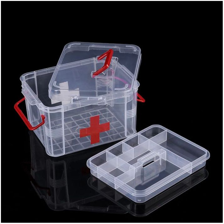 Картинка Аптечка, 24?17?13 см, прозрачный корпус (№4279047) от магазина Мир детей Товары для Новорожденных