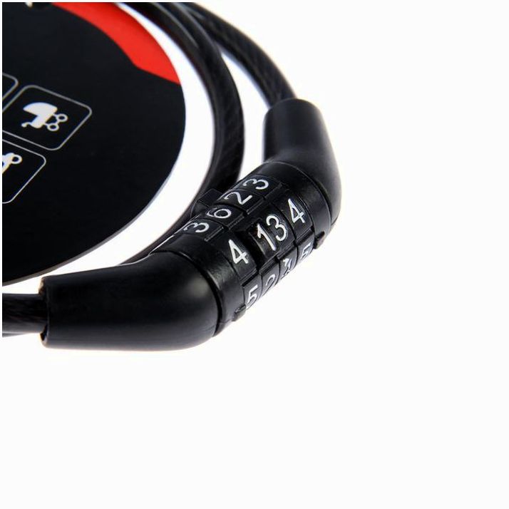 Картинка Замок навесной велосипедный Dream Bike, кодовый, 6 х 650 мм (№5863232) от магазина Мир детей Товары для Новорожденных