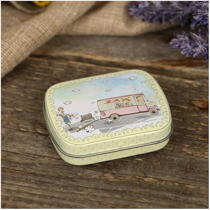 Шкатулка металл 