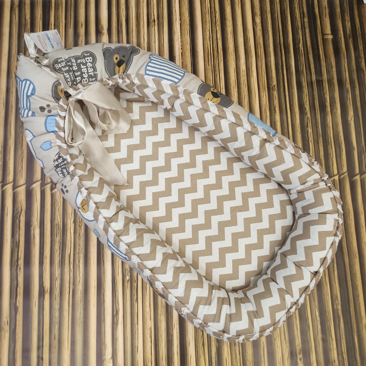 Гнездышко - кокон (бязь + синтепух) стандарт артикул анонс 6527_у7