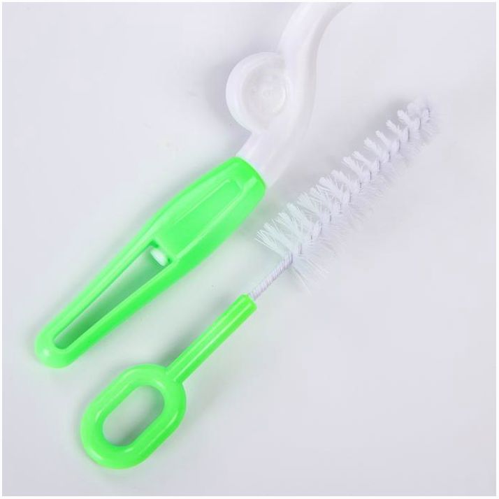 Картинка Набор ёршиков по уходу за детскими бутылочками и сосками, цвет МИКС (№4601176) от магазина Мир детей Товары для Новорожденных