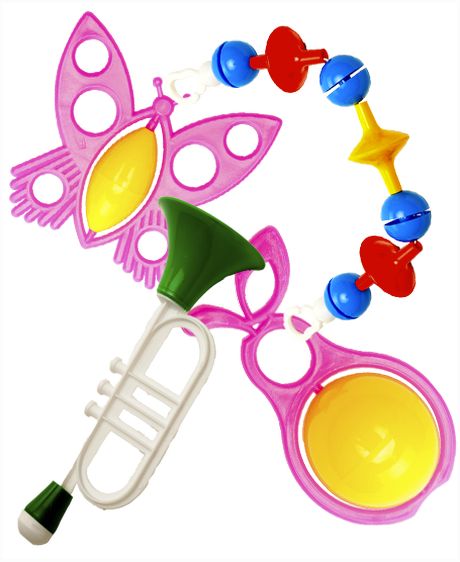 Погремушки в наборе 