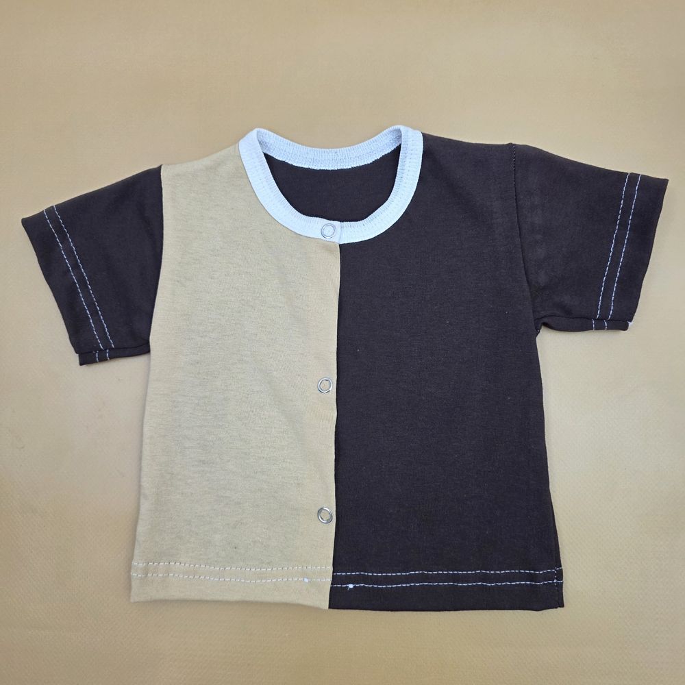 Кофточка №7 (кулирка, короткий рукав, кнопки) артикул анонс 0716-62МД