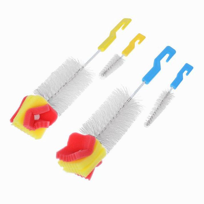 Картинка Набор ёршиков для посуды Доляна, 2 шт: 25?6 см, 12?2 см, цвет МИКС (№140351) от магазина Мир детей Товары для Новорожденных