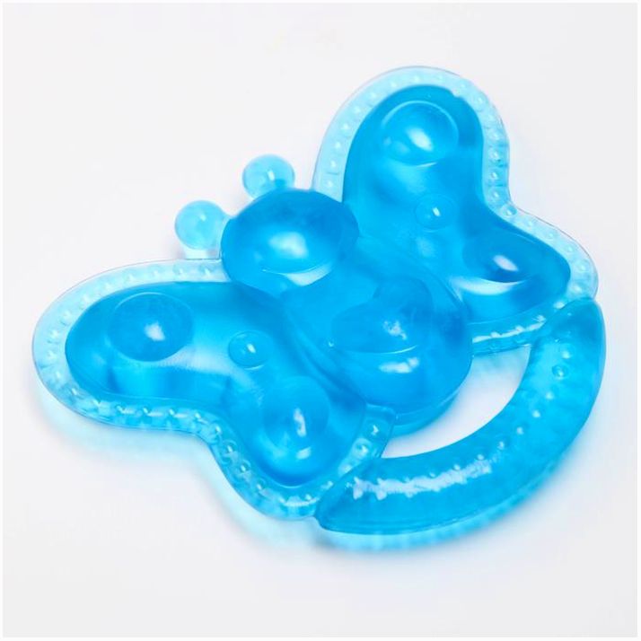 № 4301021 Прорезыватель охлаждающий «Бабочка», цвет МИКС, Крошка Я