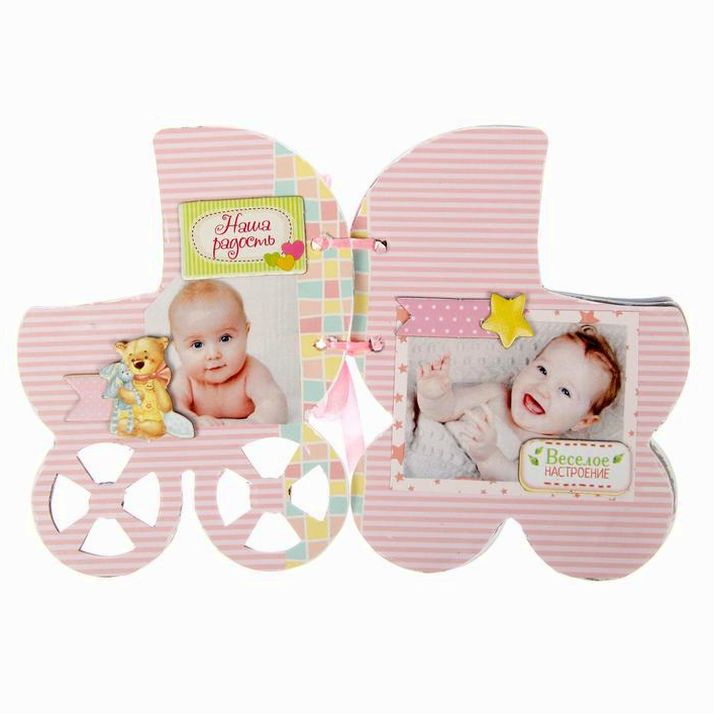 Картинка Альбом-заготовка для скрапбукинга «Любимая малышка», 15 ? 13 см (№1227800) от магазина Мир детей Товары для Новорожденных