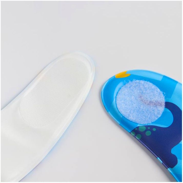 Картинка Нагрудник для кормления «Динозаврики» непромокаемый на липучке, с карманом, мягкий (№1886164) от магазина Мир детей Товары для Новорожденных