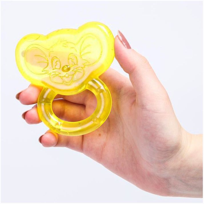 № 4591171 Прорезыватель охлаждающий «Мышонок», цвет МИКС