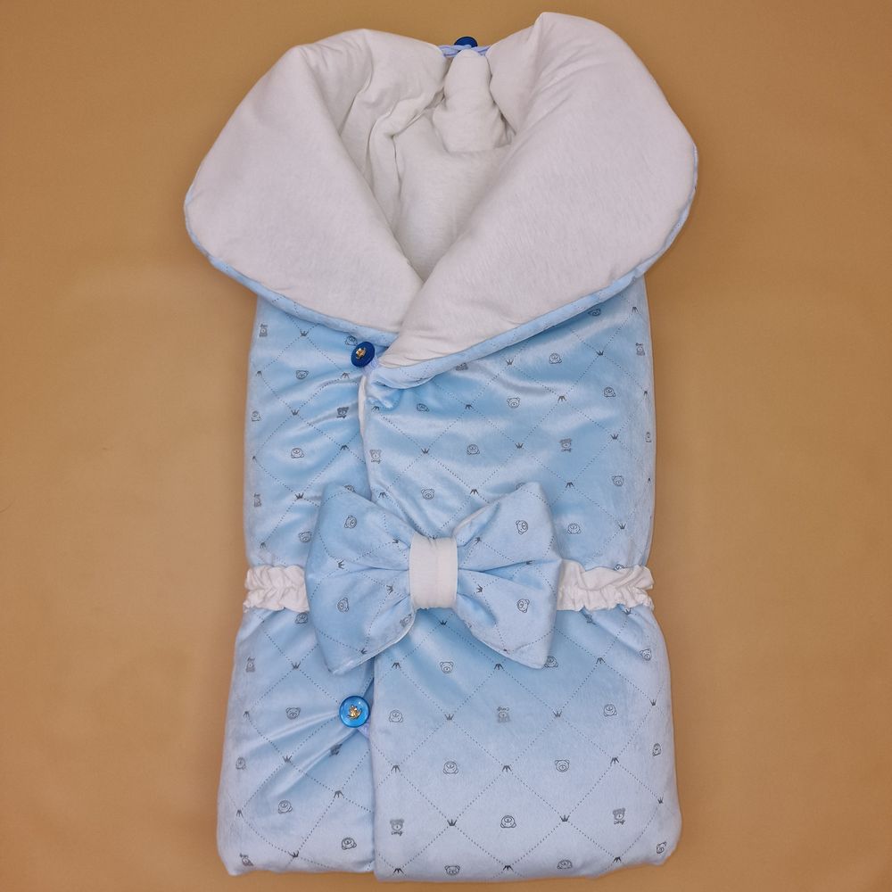 Конверт - одеяло трансформер на пуговицах ассорти (плюш/кулирка) артикул анонс 7503-0-1_12