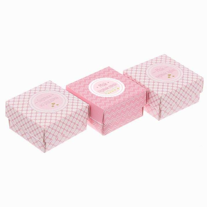 Картинка Набор памятных коробочек для девочки "Сокровища малышки" (№2843186) от магазина Мир детей Товары для Новорожденных