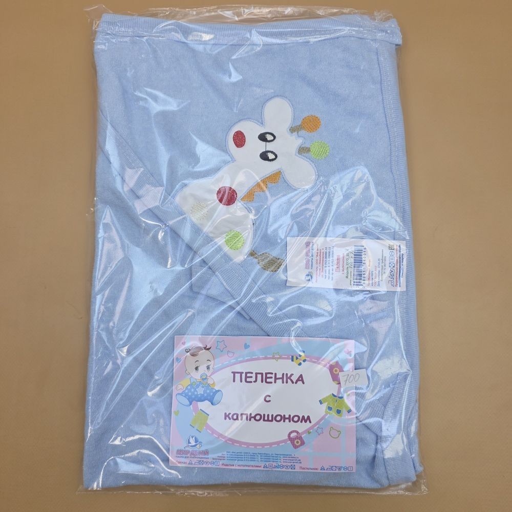 Пеленка с капюшоном артикул анонс 1000_10_4