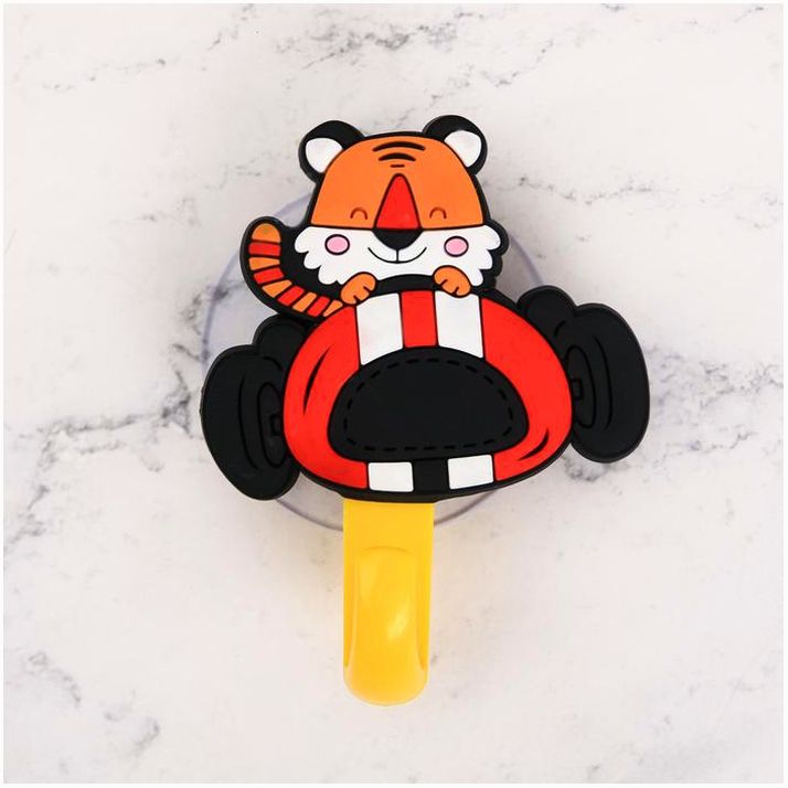 № 3865701 Крючок для полотенца «Тигрёнок», 9 х 5 см