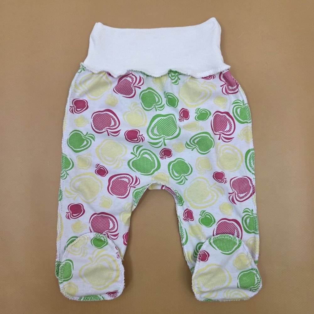 Ползунки на широкой резинке №2 (кулирка, швы наружу) артикул анонс 1630-56МД