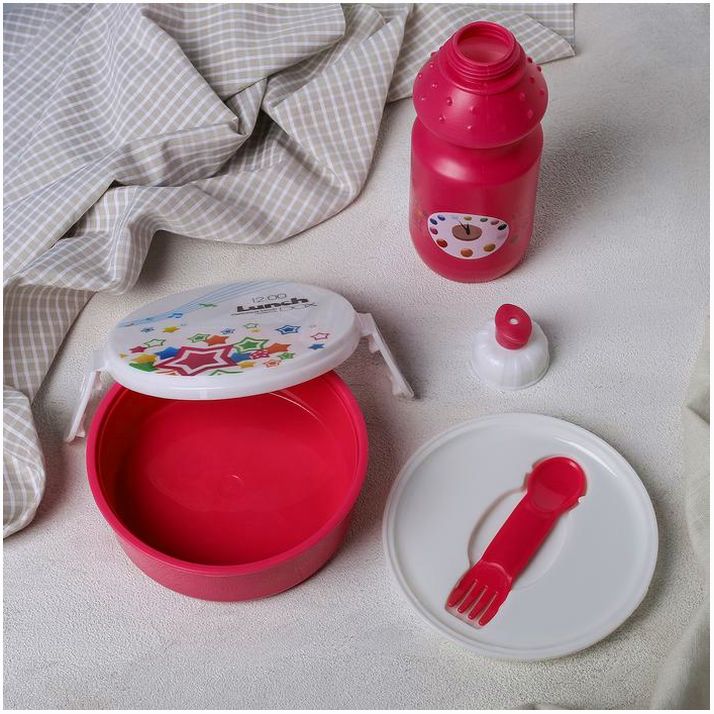 № 1427110 Набор из ланч-бокса и бутылки 250/250 мл 