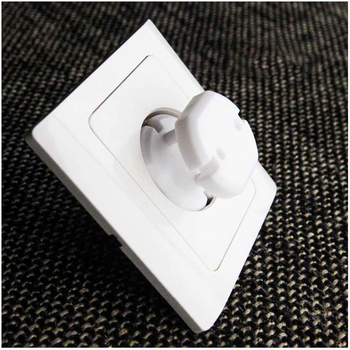 Картинка Набор заглушек для розеток, 10 шт., цвет белый (№4623698) от магазина Мир детей Товары для Новорожденных