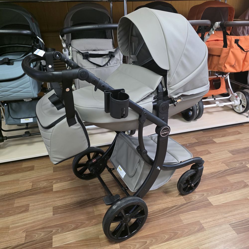 Детская коляска трансформер Aimile PRO Latte/Латте артикул анонс A5-4