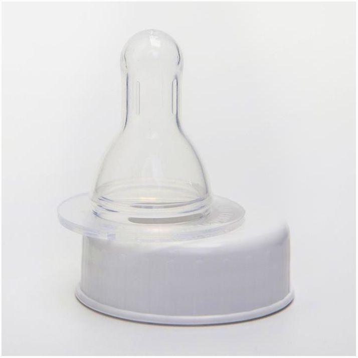 Картинка Бутылочка для кормления «Люблю молоко»,классическое горло, с ручками, 250 мл., от 0 мес., цвет белый (№2969839) от магазина Мир детей Товары для Новорожденных