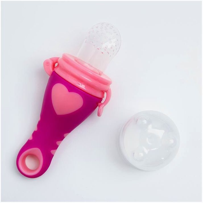 № 2272516 Ниблер для прикорма, с силиконовой сеточкой «Сердечко», цвет МИКС