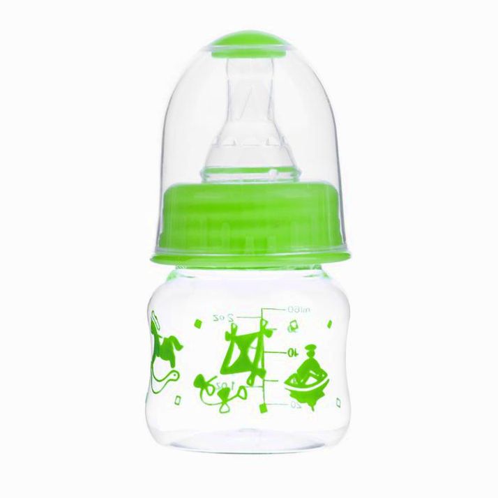 № 144998 Бутылочка для кормления «Карапуз», классическое горло, 60 мл., от 0 мес., цвета МИКС