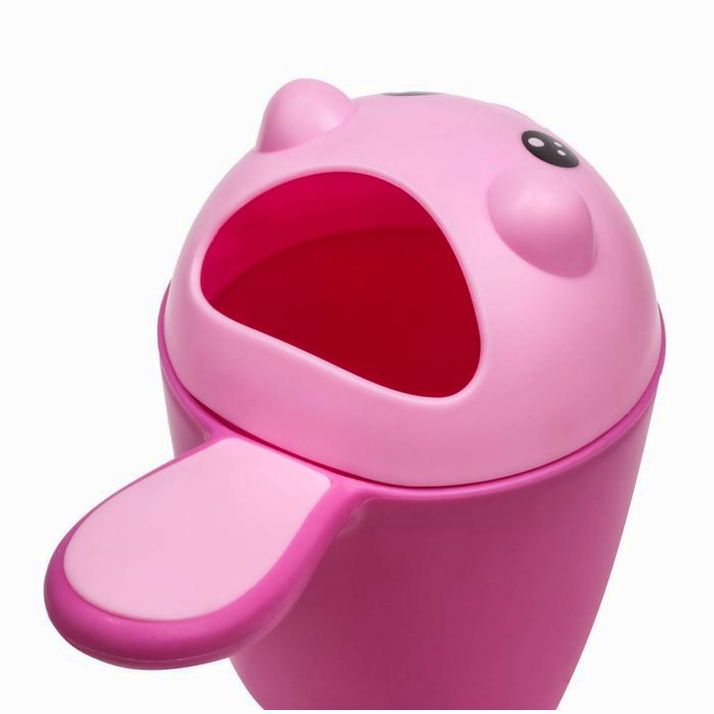 Картинка Ковш для купания и мытья головы, банный ковшик, хозяйственный «Котенок», 500 мл., цвет голубой (№2589890) от магазина Мир детей Товары для Новорожденных