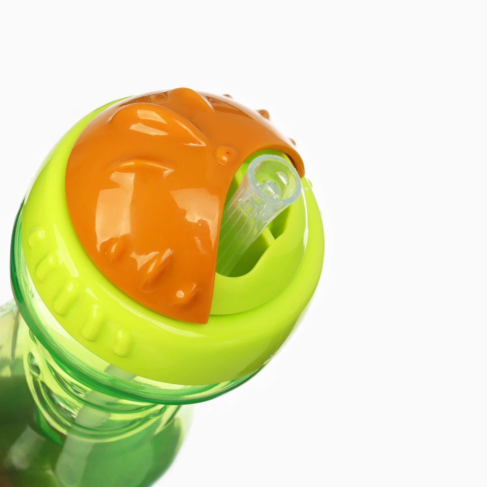 Картинка Поильник с силиконовой трубочкой, 340 мл., цвет Зеленый (№10792857) от магазина Мир детей Товары для Новорожденных